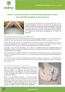 2022-12 CP ECIMA VIDÉO SOUFFLAGE ET SOBRIÉTÉ ÉNERGÉTIQUE