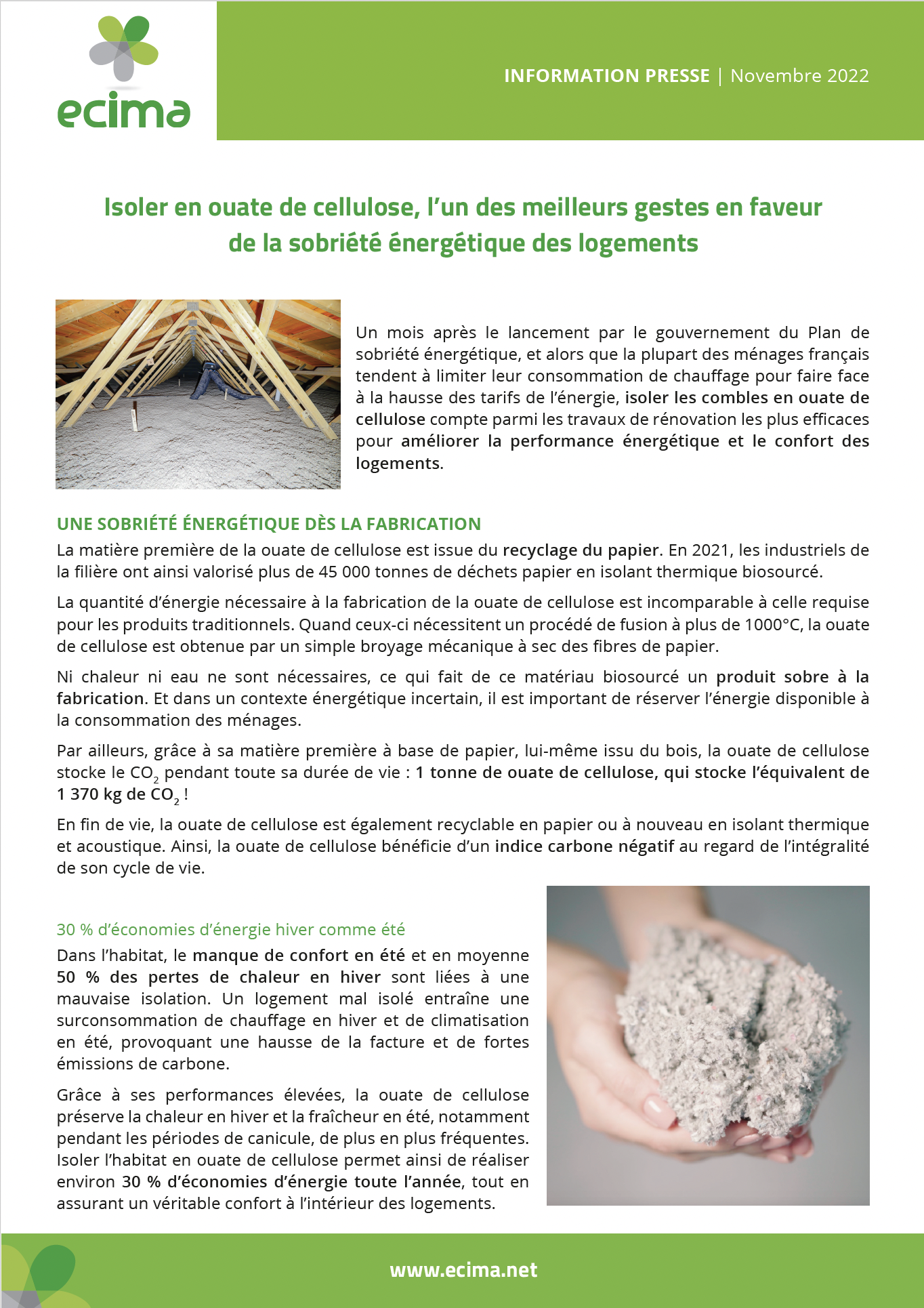 2022-12 CP ECIMA VIDÉO SOUFFLAGE ET SOBRIÉTÉ ÉNERGÉTIQUE